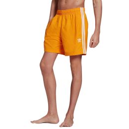 Снимка на ADIDAS Adicolor Classics 3-Stripes Swim Shorts Orange