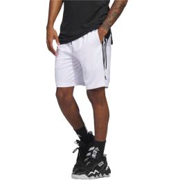 Снимка на ADIDAS Legends 3-Stripes Basketball Shorts White