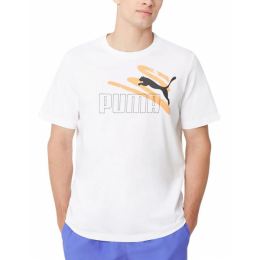 Снимка на PUMA Essentials+ Logo Lab Summer Tee White