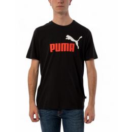 Снимка на PUMA Essentials+ Two-Tone Logo Tee Black