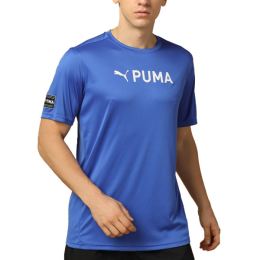 Снимка на PUMA Fit Logo Tee Blue