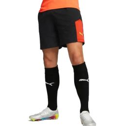 Снимка на PUMA IndividualFINAL Football Training Shorts Black/Orange