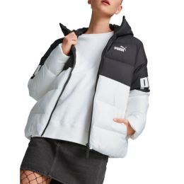 Снимка на PUMA Power Hooded Down Puffer Jacket White/Black