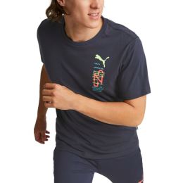 Снимка на PUMA x Neymar Jr 24/7 Graphic Football Tee Navy