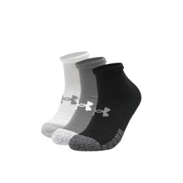 Снимка на UNDER ARMOUR 3-Packs Heatgear Low Cut Socks Black/White/Grey