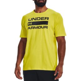 Снимка на UNDER ARMOUR Team Issue Wordmark Tee Yellow