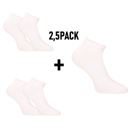 Снимка на 2.5PACK Socks Nedeto Low Bamboo White