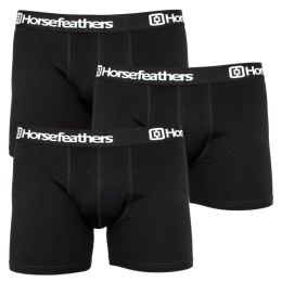 Снимка на 3PACK men's boxers Horsefeathers black