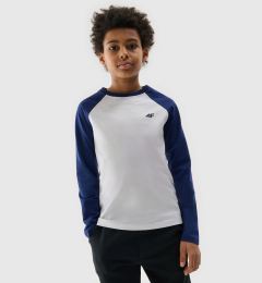 Снимка на 4F Long Sleeve T-Shirt for Boys - Navy Blue