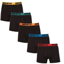 Снимка на 5PACK men's boxers Nedeto black