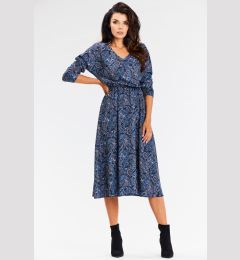 Снимка на Awama Woman's Dress A666 Navy Blue