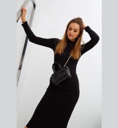 Снимка на Basic Black Turtleneck Dress