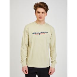 Снимка на Beige Men's Long Sleeve T-Shirt Diesel - Men