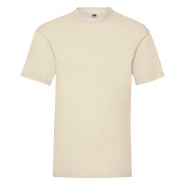 Снимка на Beige Men's T-shirt Valueweight Fruit of the Loom