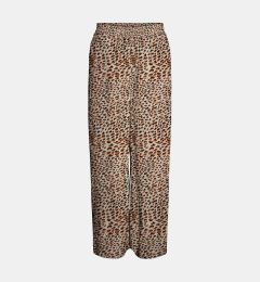 Снимка на Beige patterned wide trousers Noisy May Fiona - Women