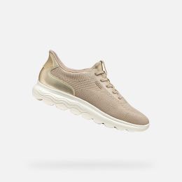 Снимка на Beige women's sneakers Geox Spherica Plus - Women's