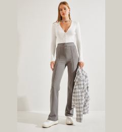 Снимка на Bianco Lucci Women's Chimali Palazzo Scuba Fabric Trousers