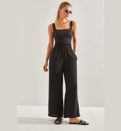 Снимка на Bianco Lucci Women's Elastic Waist Trousers