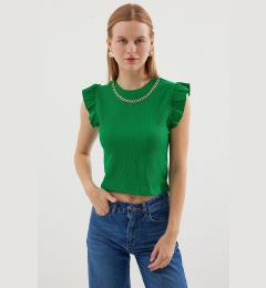 Снимка на Bigdart 0430 Knitted Blouse - Green