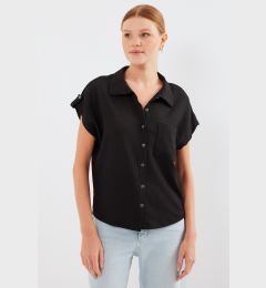 Снимка на Bigdart 20256 Cuffed Double Short Sleeve Shirt - Black