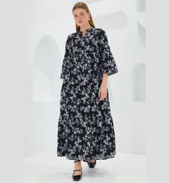 Снимка на Bigdart 2469 Linen Dress - D. Black