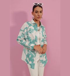 Снимка на Bigdart 3900 Oversize Long Basic Shirt - D. Mint