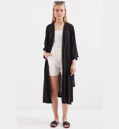 Снимка на Bigdart 5835 Slit Summer Kimono - Black