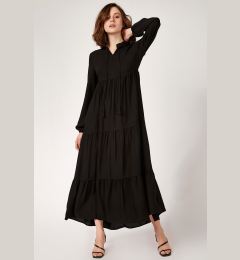 Снимка на Bigdart T1627 Collar Lace Dress - Black