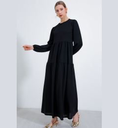 Снимка на Bigdart Women's Black Long Knitted Dress 2482