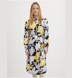 Снимка на Black and yellow women's floral dress VILA Kikki - Ladies