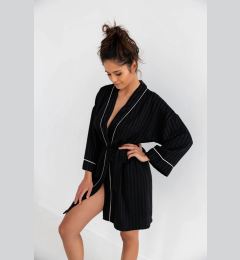 Снимка на Black bathrobe Evita Black