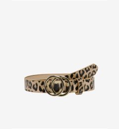 Снимка на Black-beige women's patterned belt ONLY Rasmi - Women