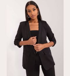 Снимка на Black blazer with ruffled sleeves OH BELLA