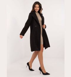 Снимка на Black double-breasted winter coat