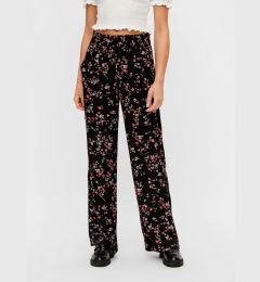 Снимка на Black Floral Pants Pieces Lala - Women