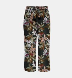 Снимка на Black floral trousers ONLY-Nova - Women