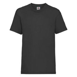 Снимка на Black Fruit of the Loom Cotton T-shirt