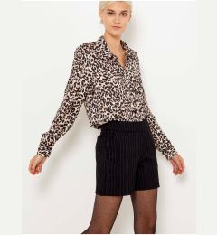 Снимка на Black Ladies Striped Shorts CAMAIEU - Women