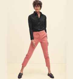 Снимка на Black lady-fit shirt classic Oxford Fruit Of The Loom