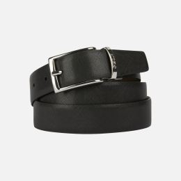 Снимка на Black men's belt Geox - Men's