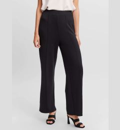 Снимка на Black wide trousers VERO MODA Silky - Women