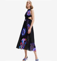 Снимка на Black Women Patterned Dress Desigual Sandy - Women