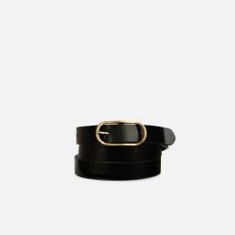 Снимка на Black women's belt Geox Belt - Women