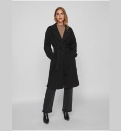 Снимка на Black Women's Coat VILA Poko - Ladies