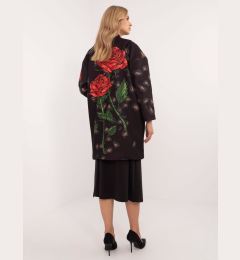 Снимка на Black women's coat with print