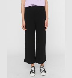 Снимка на Black Women's Cropped Wide Trousers Noisy May Fiona - Women