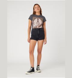 Снимка на Black Womens Denim Shorts Wrangler - Women