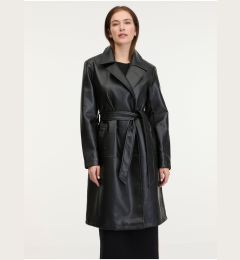 Снимка на Black women's faux leather coat JDY Vicos - Women's