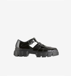 Снимка на Black women's leather sandals Högl Billie - Women's