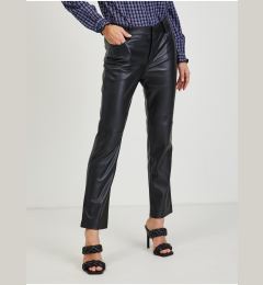 Снимка на Black women's leatherette pants ORSAY - Ladies